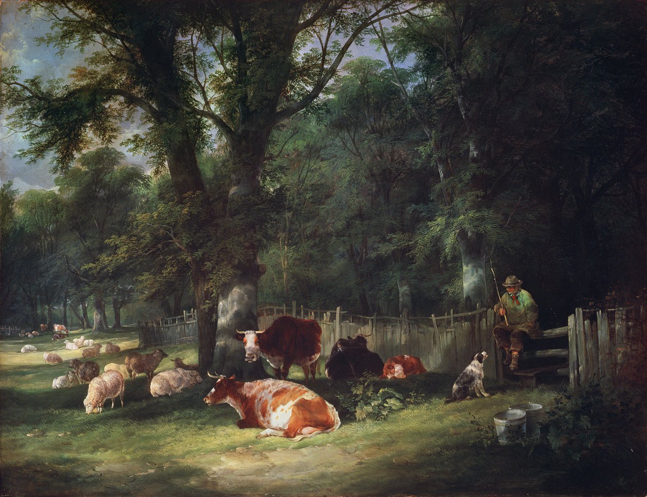 Un rincón sombreado de William Joseph Shayer
