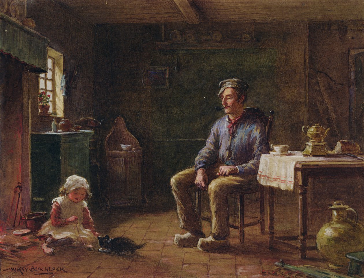 Hora de comer de William Kay Blacklock