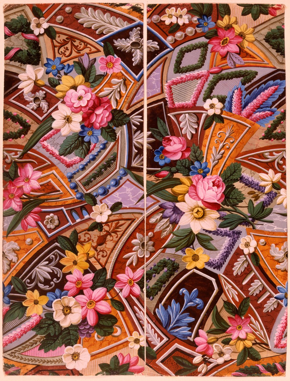 Diseño textil de William Kilburn