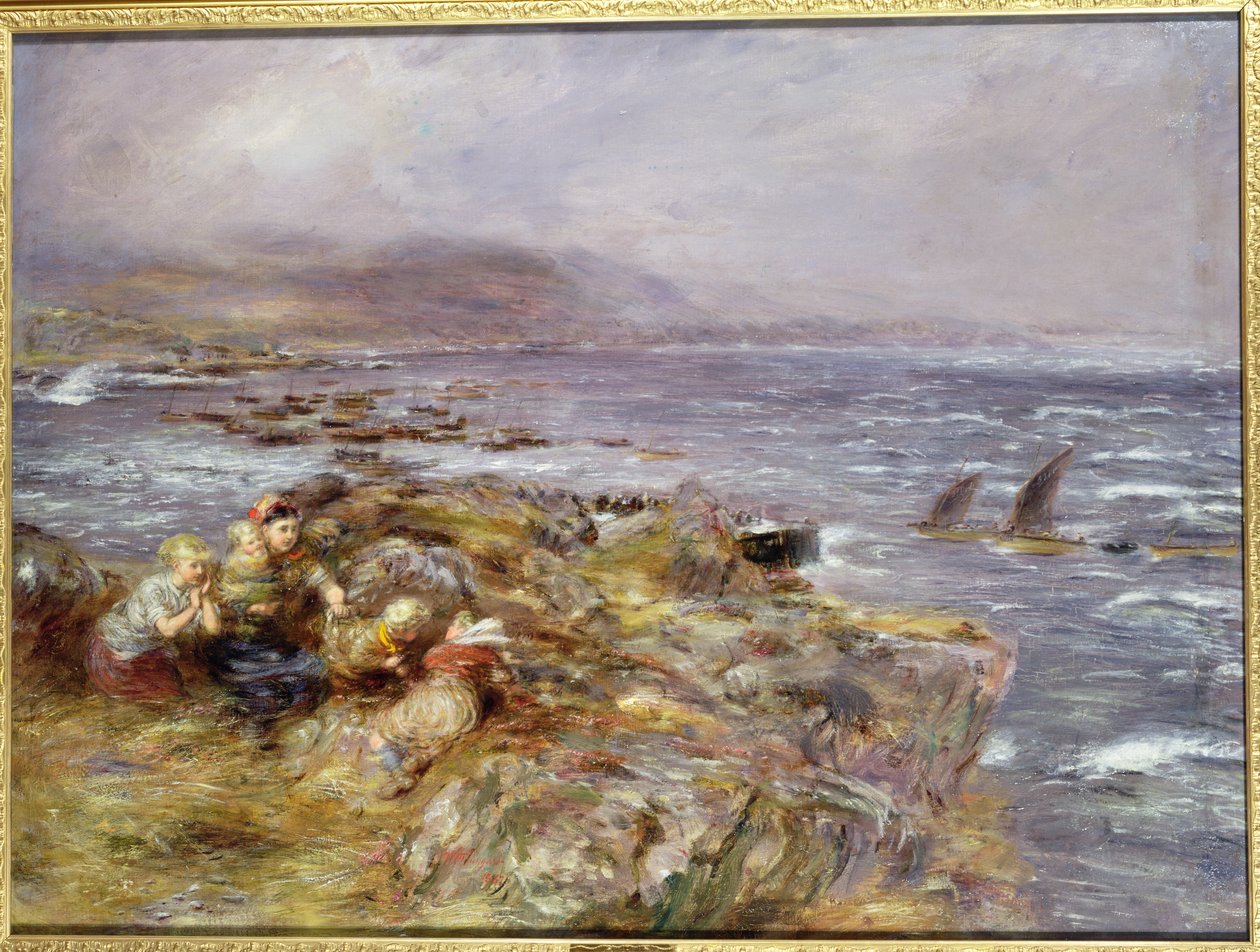 Corriendo para Refugiarse de William McTaggart