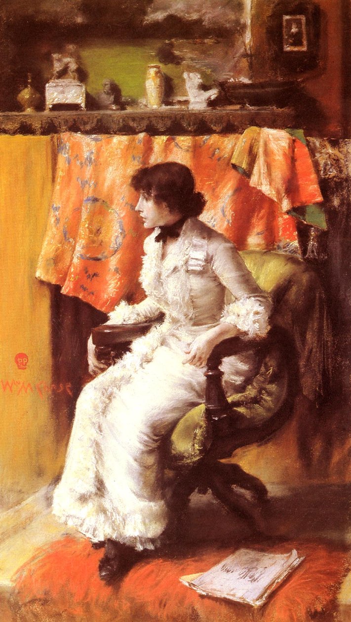 En el estudio de William Merritt Chase