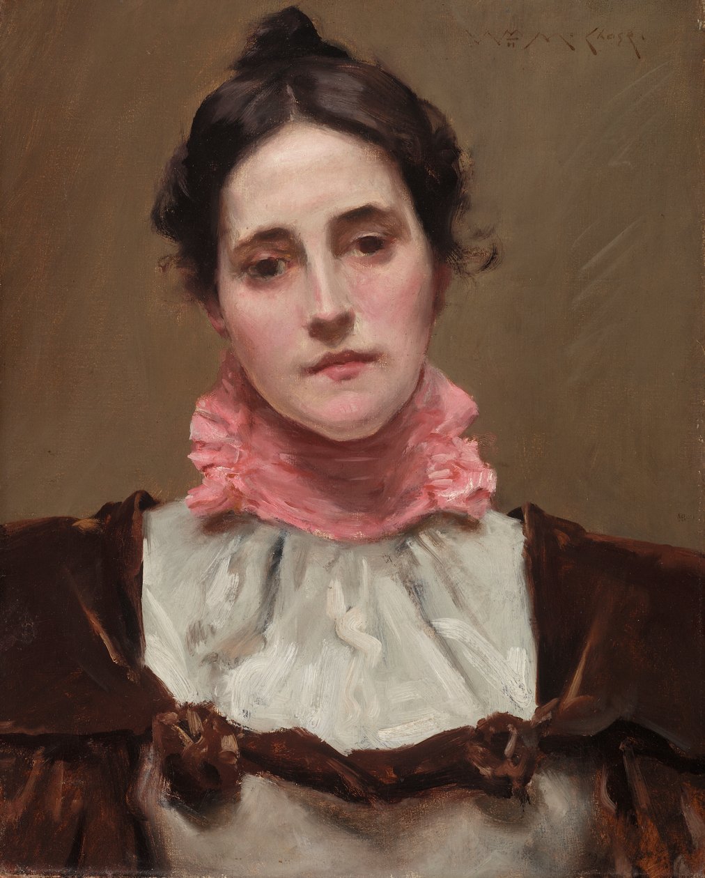 Sra. William Merritt Chase, c.1890 de William Merritt Chase