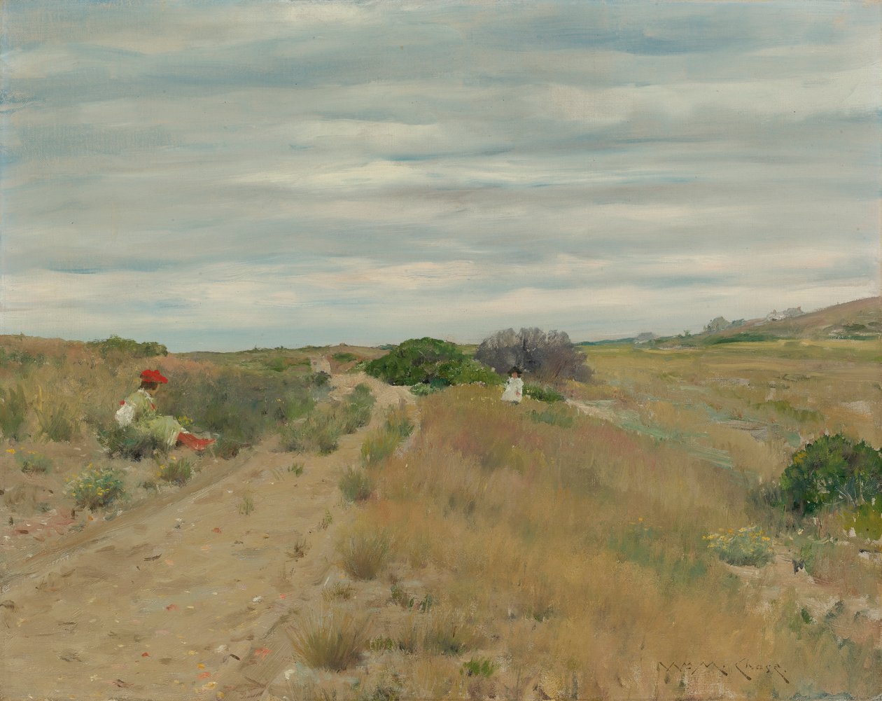 El viejo camino de arena de William Merritt Chase
