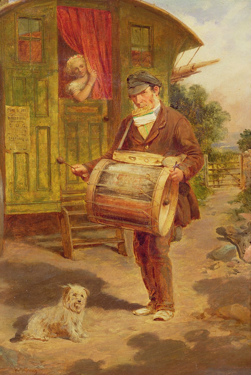Caravana gitana de William Mulready