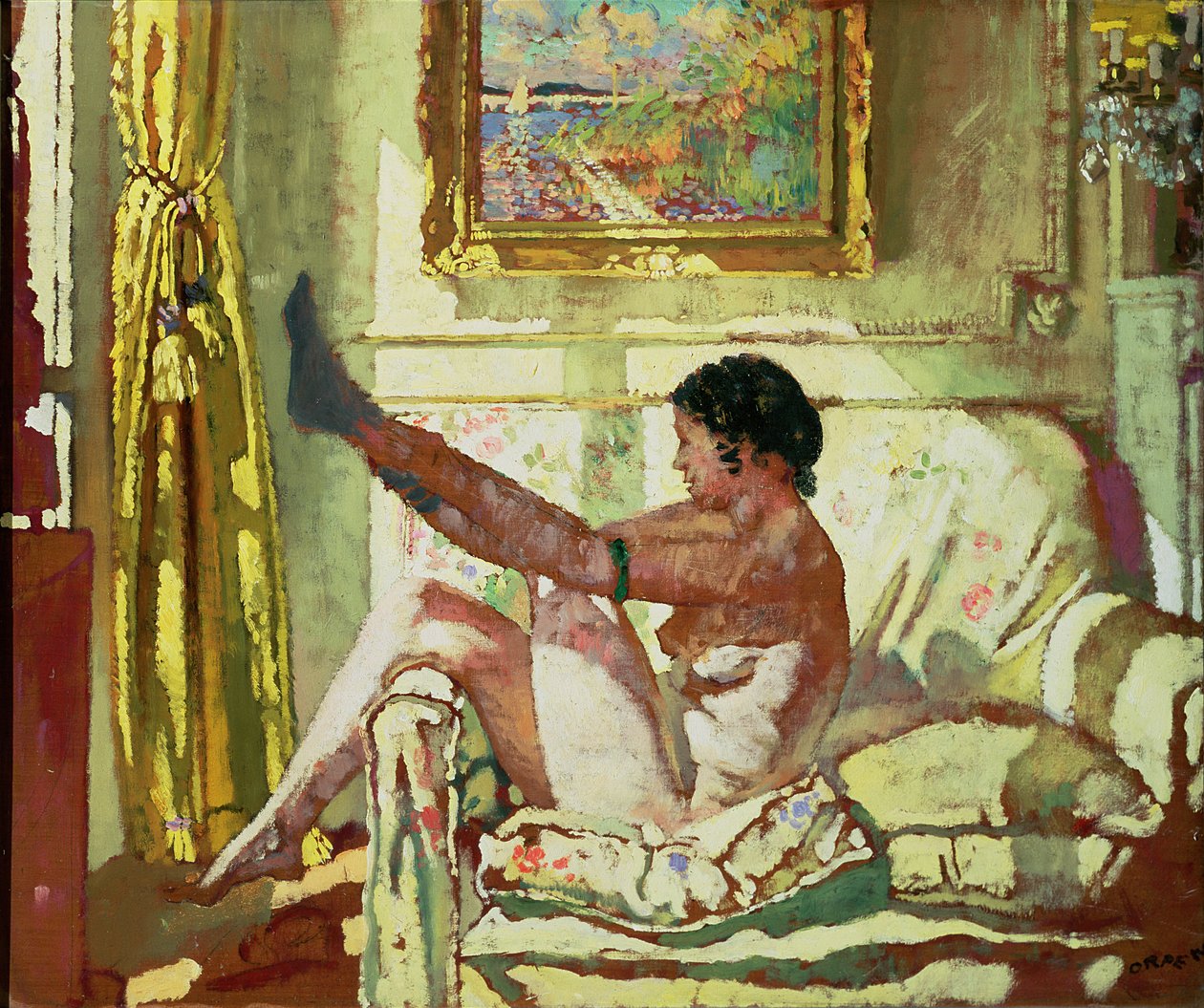 Luz del sol de William Orpen