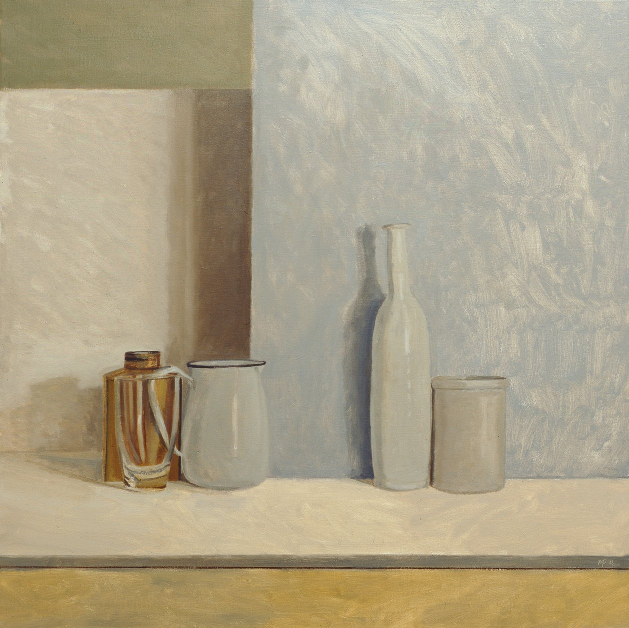 Gris Pálido y Azul de William Packer