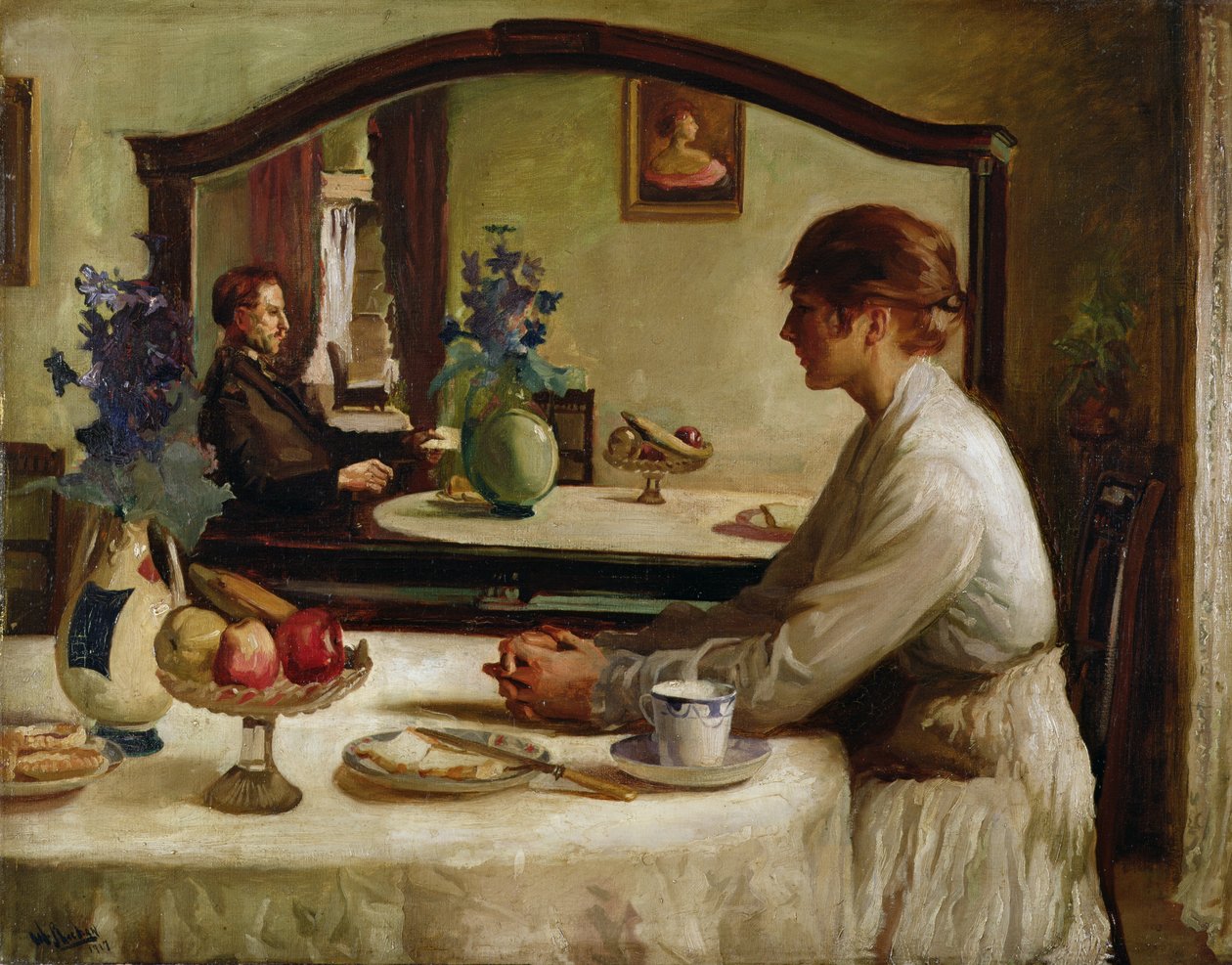 La consulta, 1917 de William Sheehan