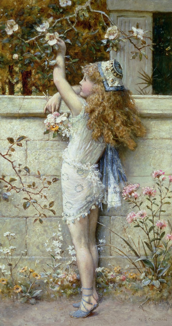 Recogiendo Flores de William Stephen Coleman