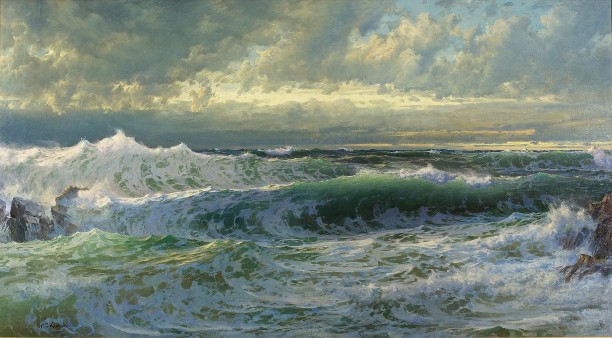 Después de una tormenta, 1903 de William Trost Richards