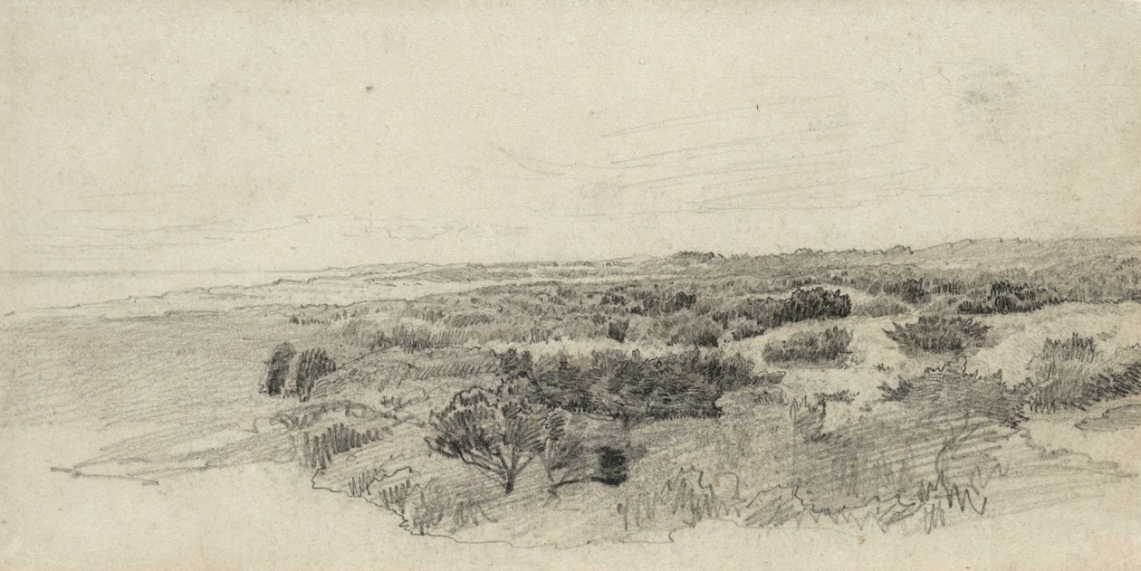 Paisaje con árboles de William Trost Richards