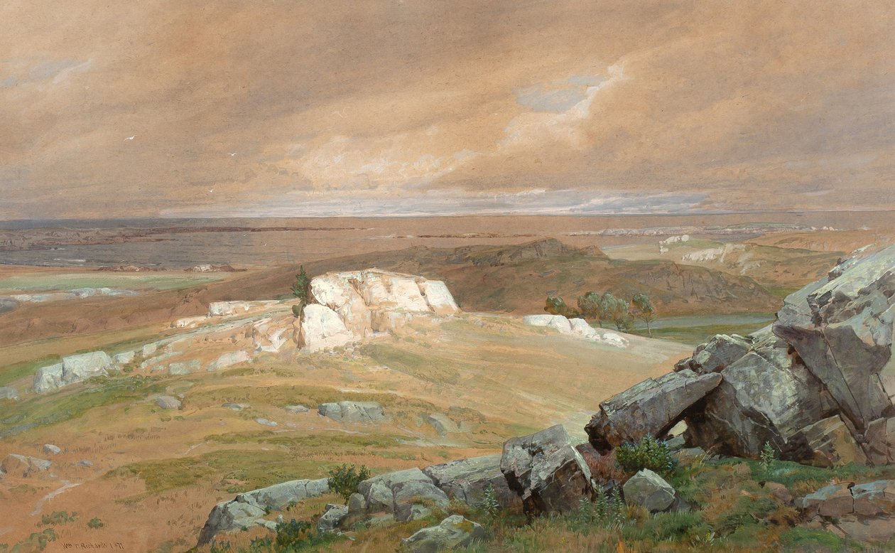 Cerca de Newport de William Trost Richards