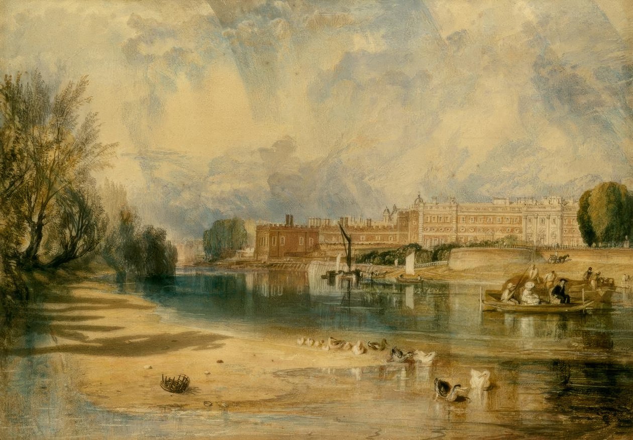 Palacio de Hampton Court de Joseph Mallord William Turner