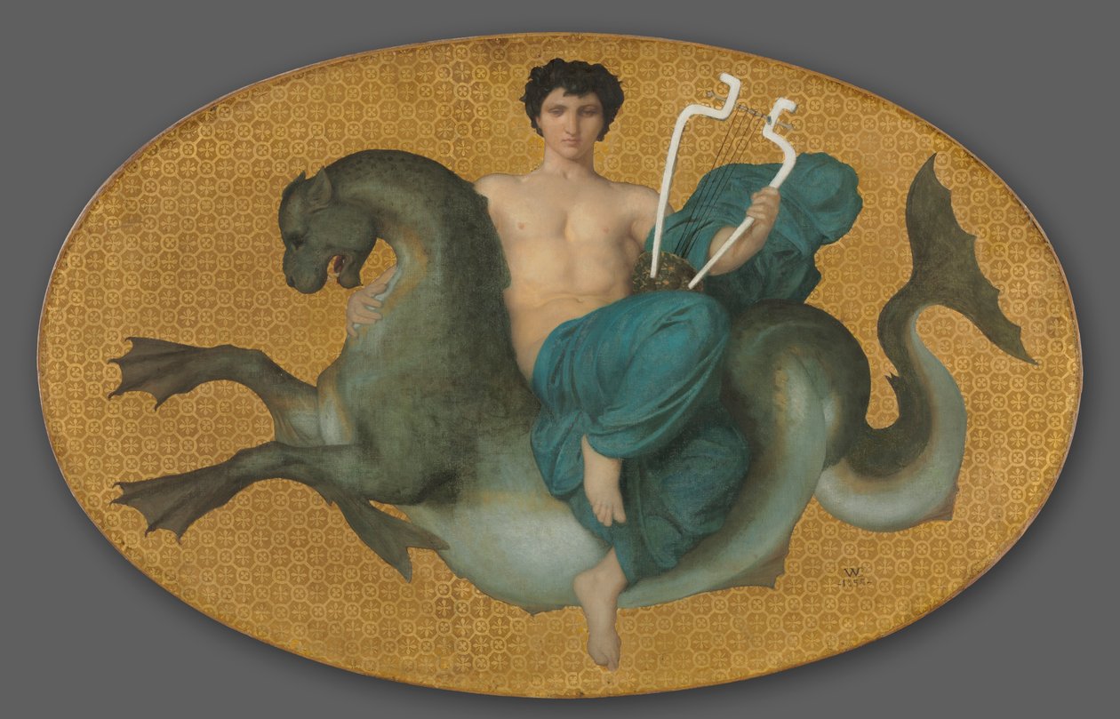 Arión en caballito de mar de William Adolphe Bouguereau