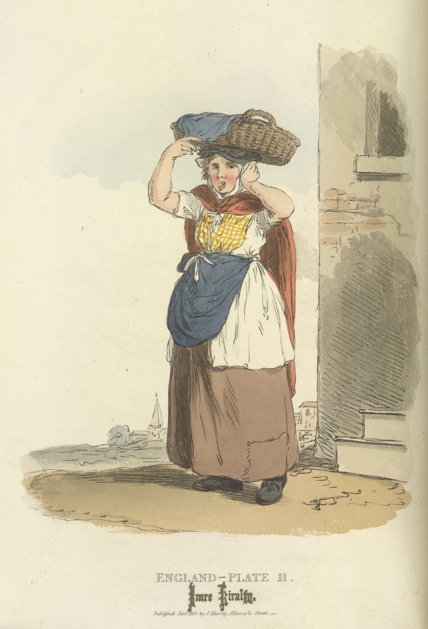 La mujer pez de Billingsgate de William (after) Alexander