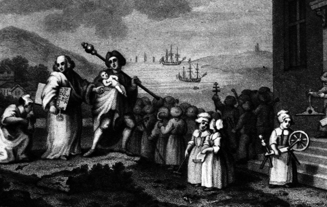 Los Expósitos de William (after) Hogarth