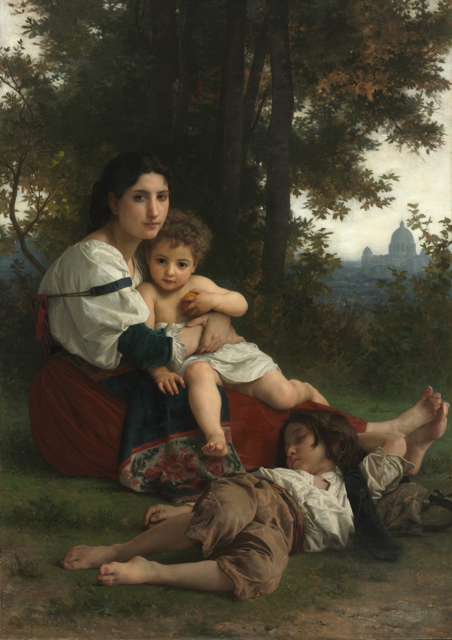Descanso de William Adolphe Bouguereau