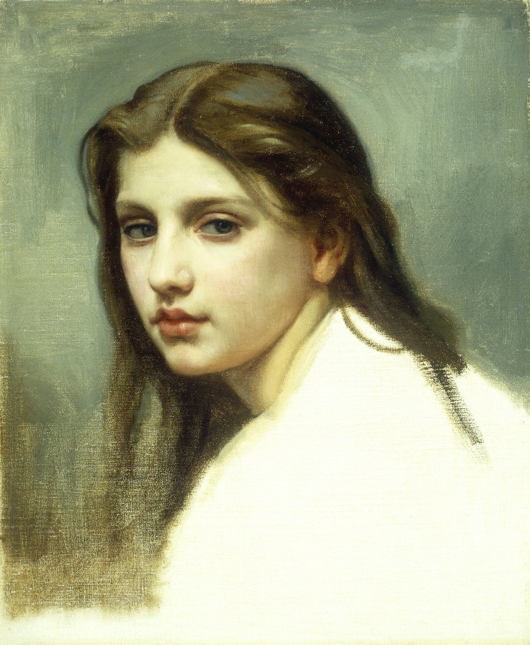 Estudio para "Baigneuses", c.1864 de William Adolphe Bouguereau