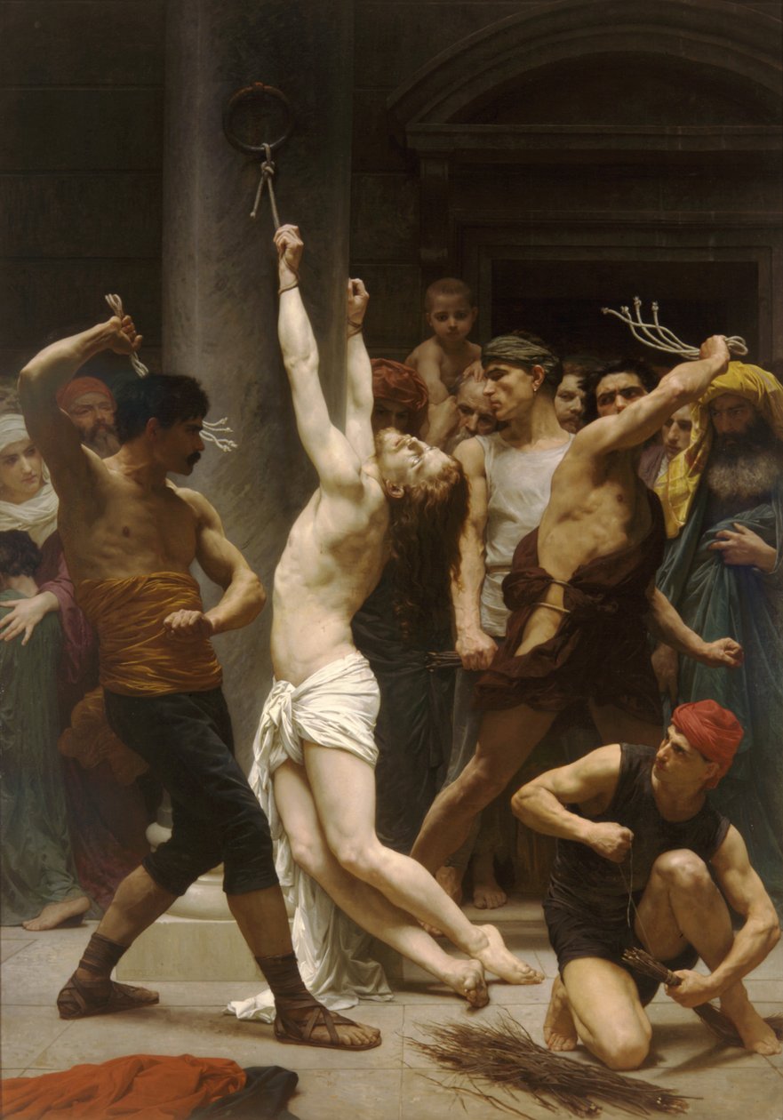 La flagelación de Cristo de William Adolphe Bouguereau
