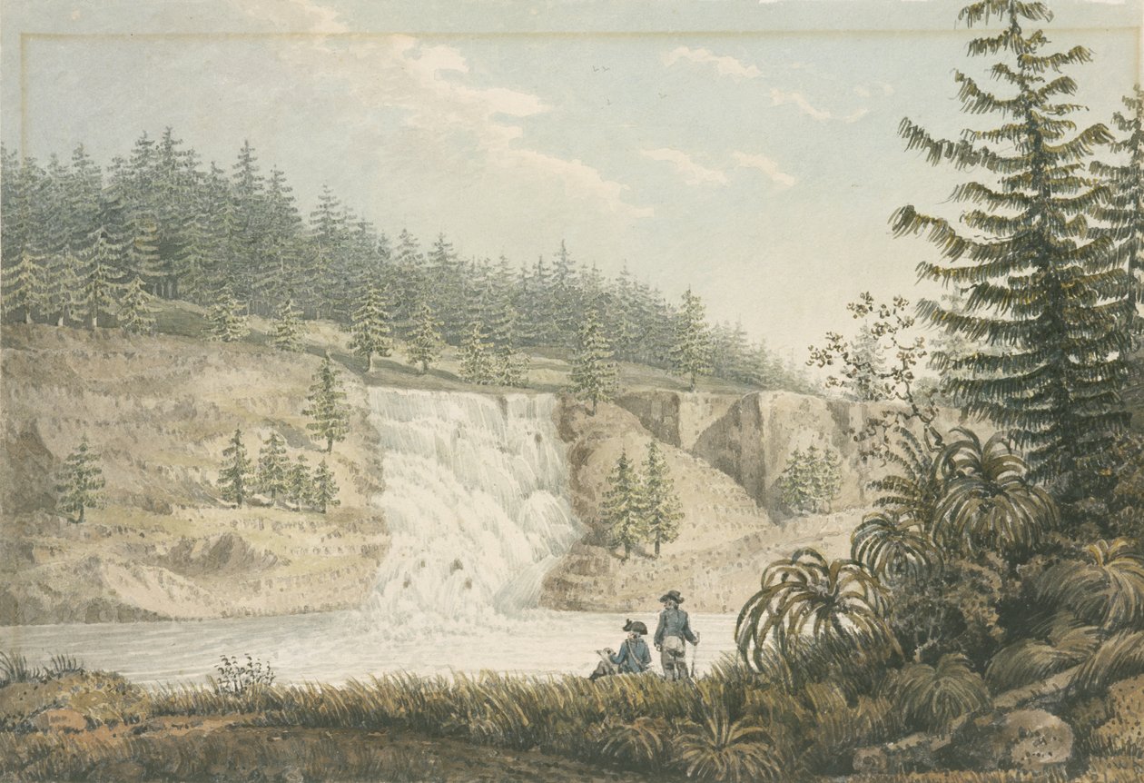Catarata, Desolation Sound de William Alexander