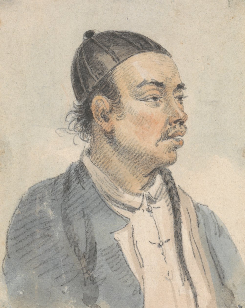 Retrato de un chino de William Alexander