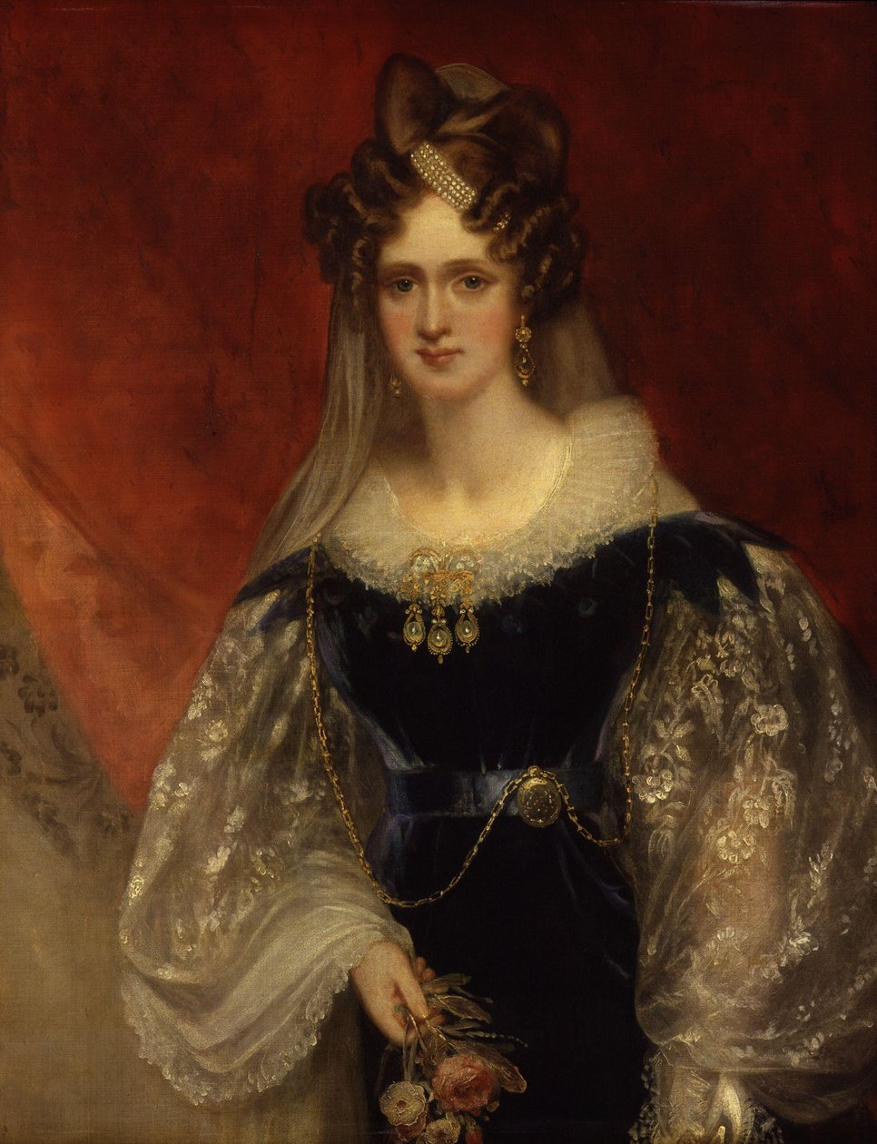 Reina Adelaida (Princesa Adelaida de Sajonia-Meiningen) de William Beechey