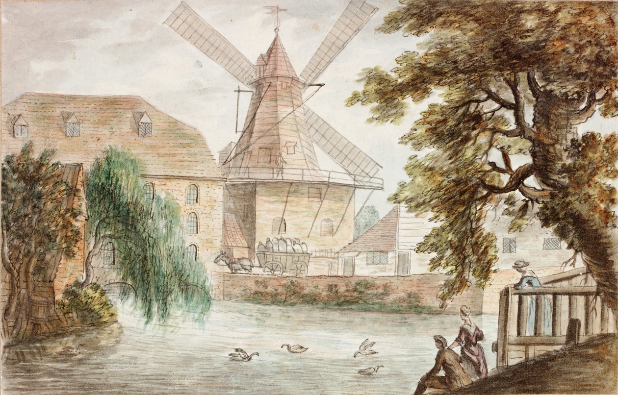 Escena del río de William Beilby