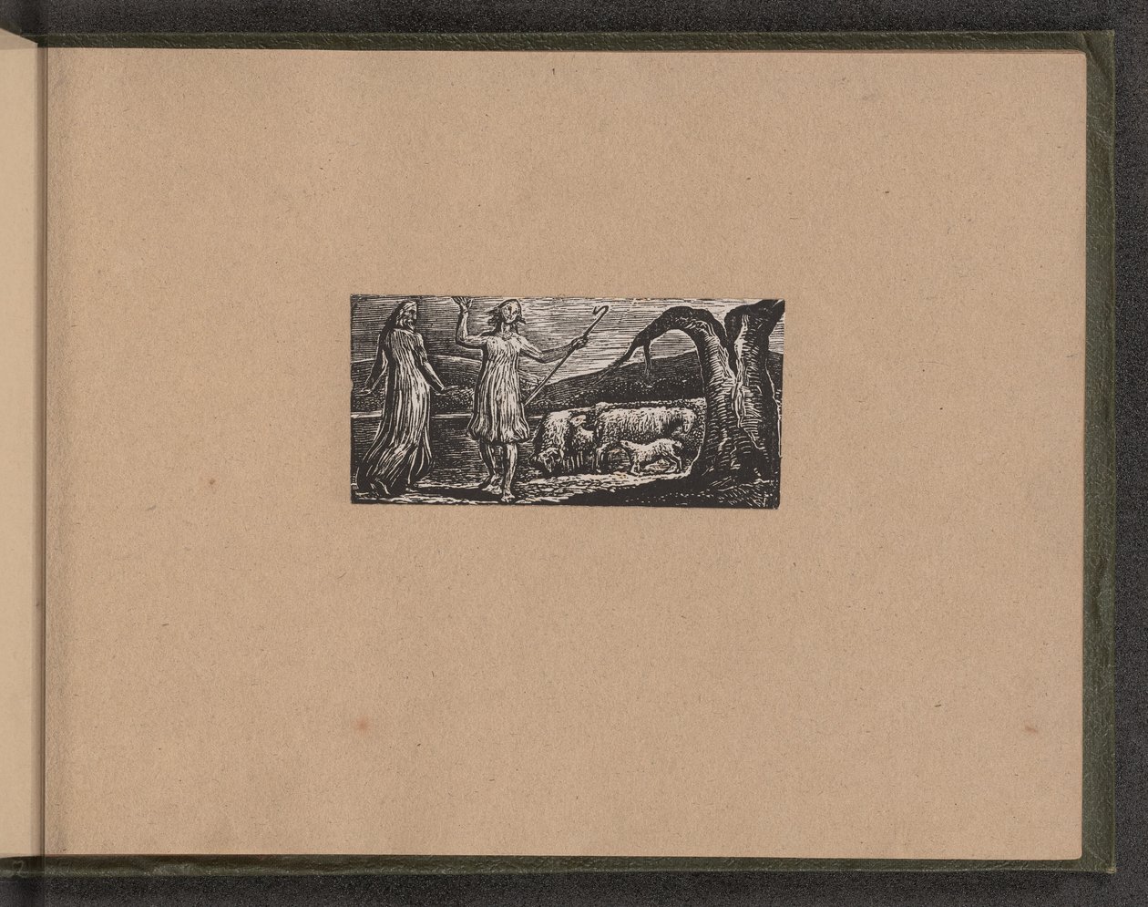 Colinet se marcha con tristeza de William Blake