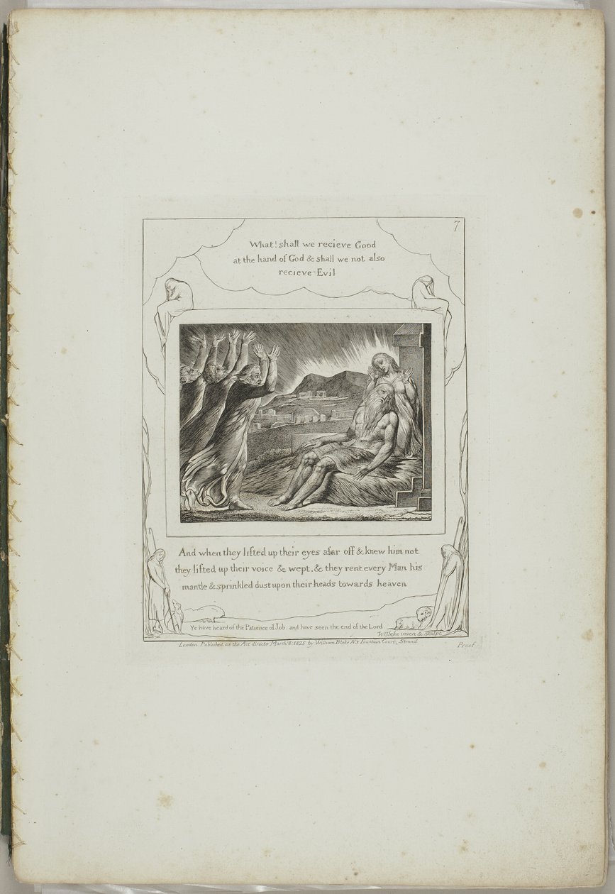 Ilustraciones del Libro de Job de William Blake