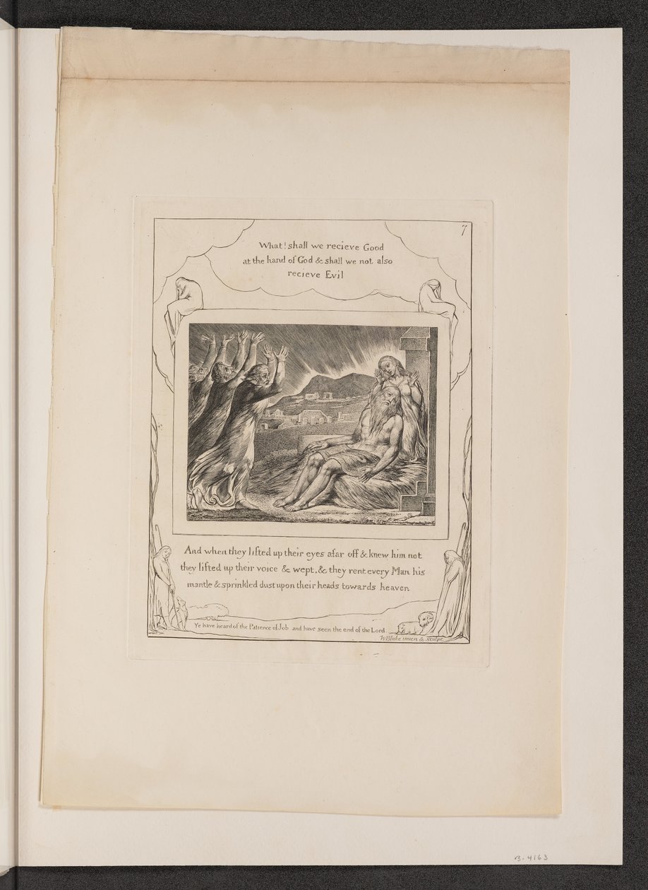 Los consoladores de Job de William Blake