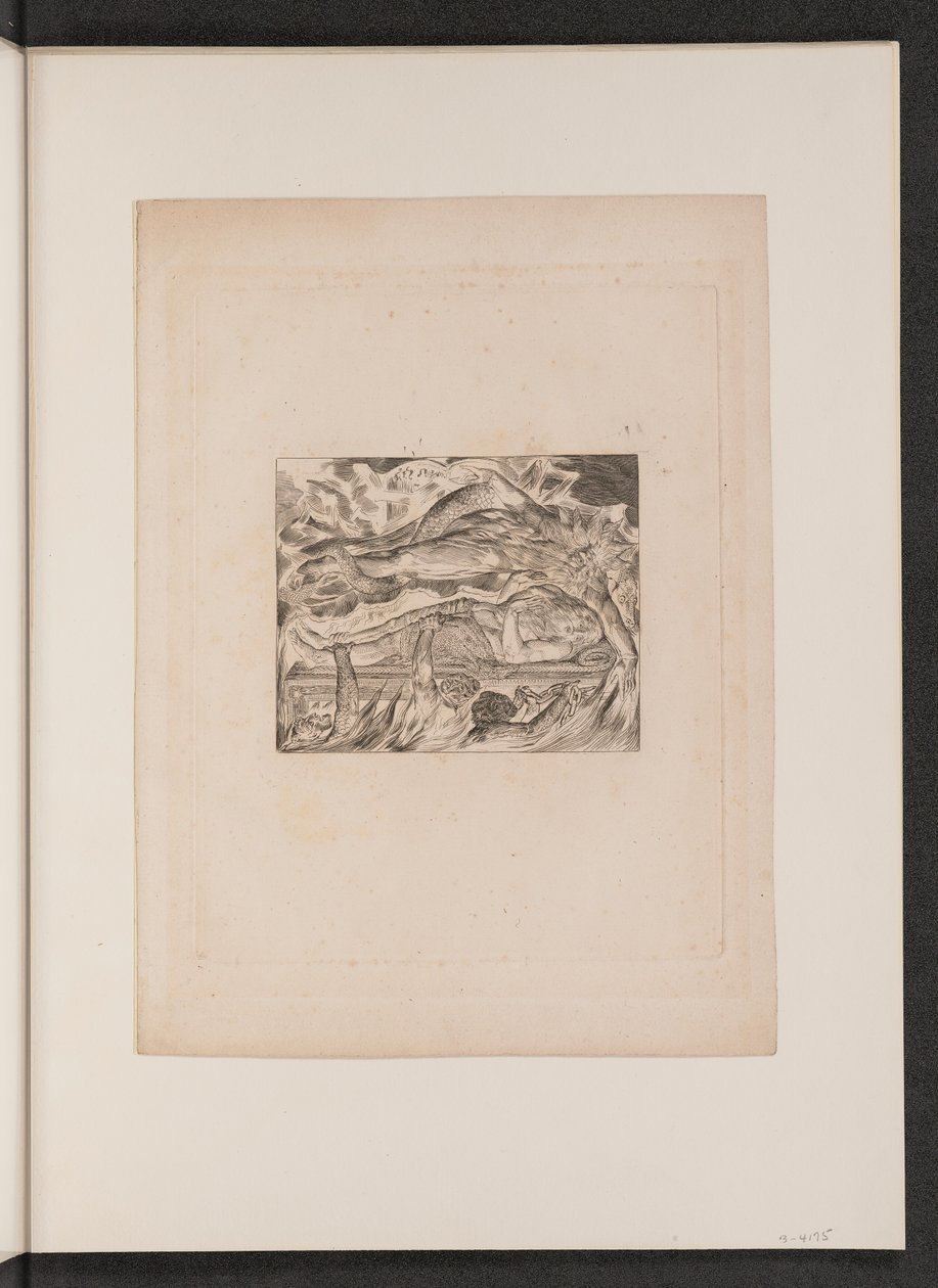 Los sueños malignos de Job de William Blake