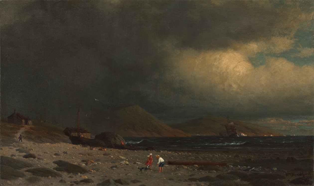 Costa de Labrador, c. 1860 de William Bradford