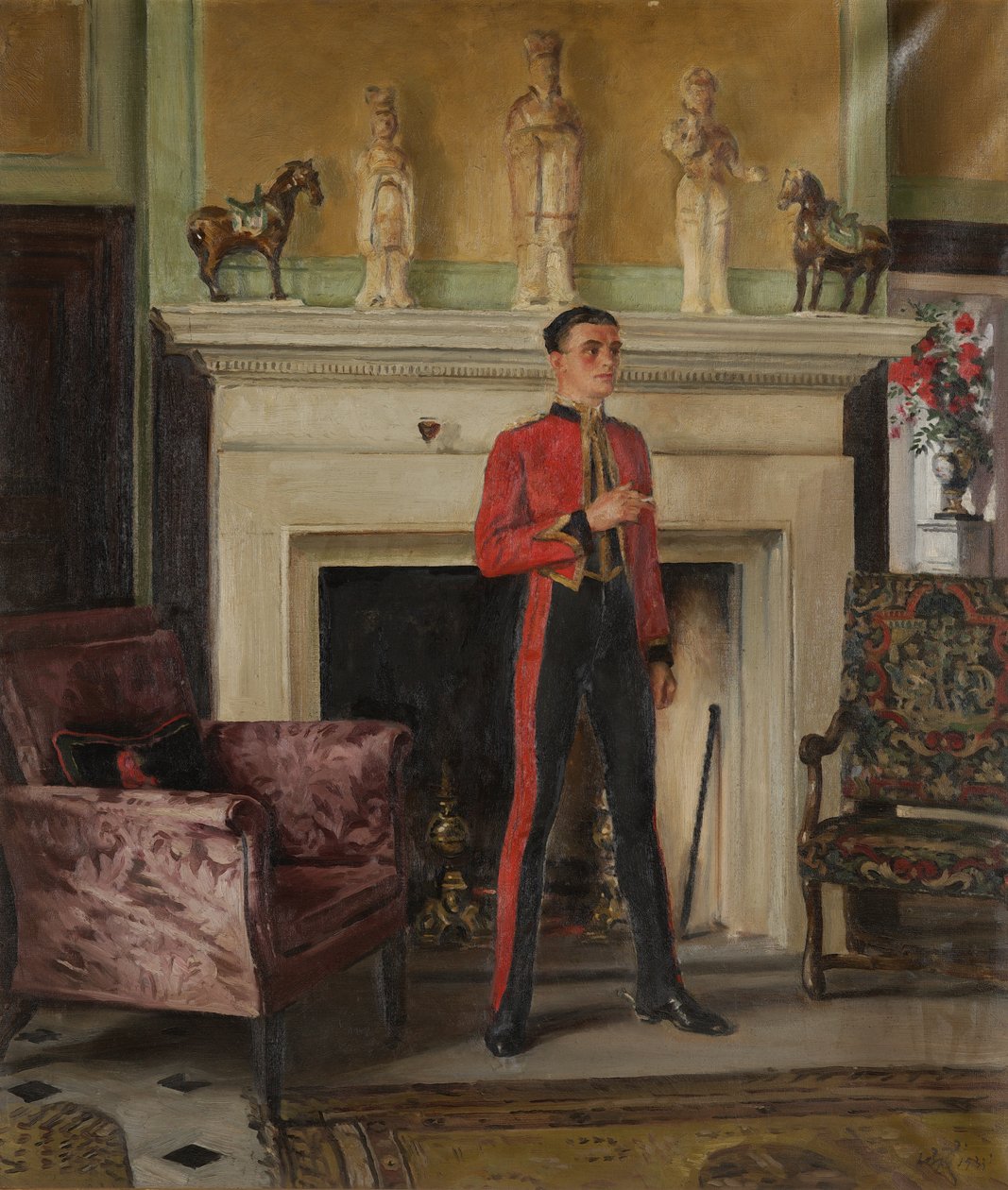 Salón en Warbrook, 1933 de William Bruce Ellis Ranken