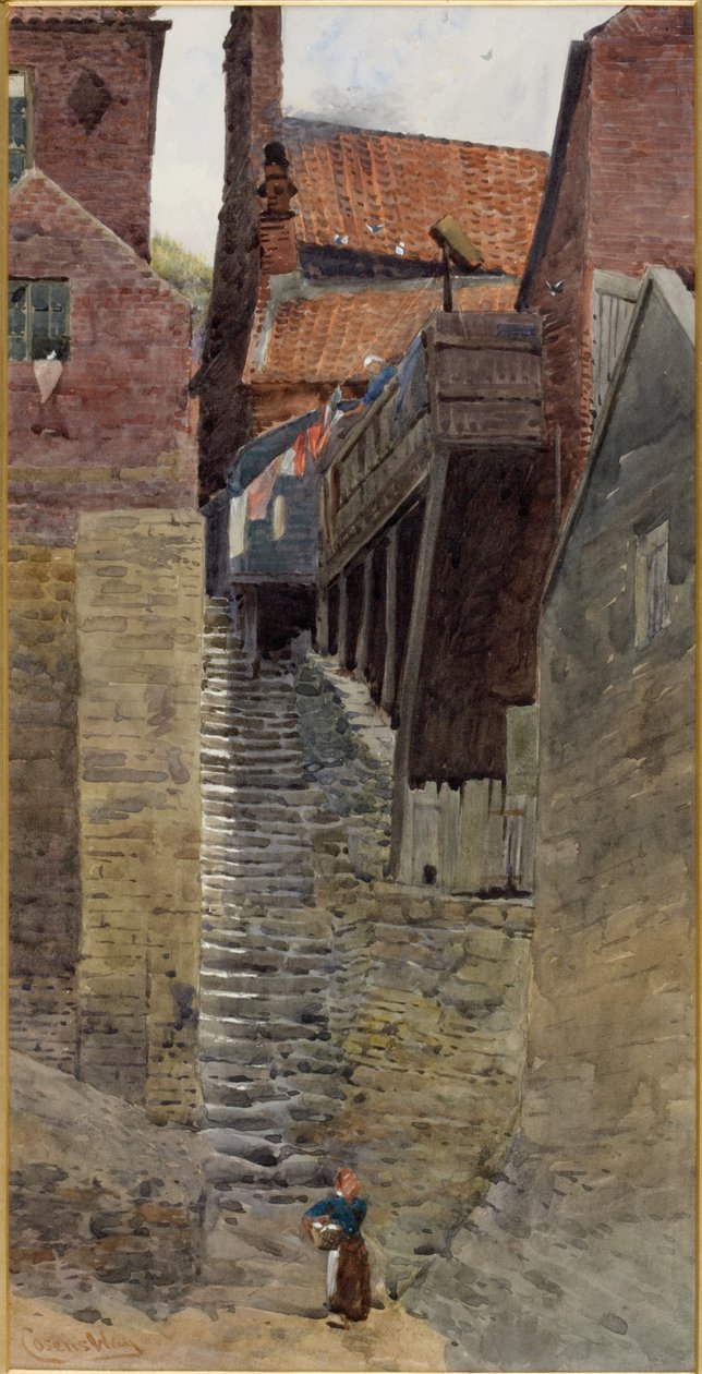 Escaleras, Old Whitby de William Cosens Way
