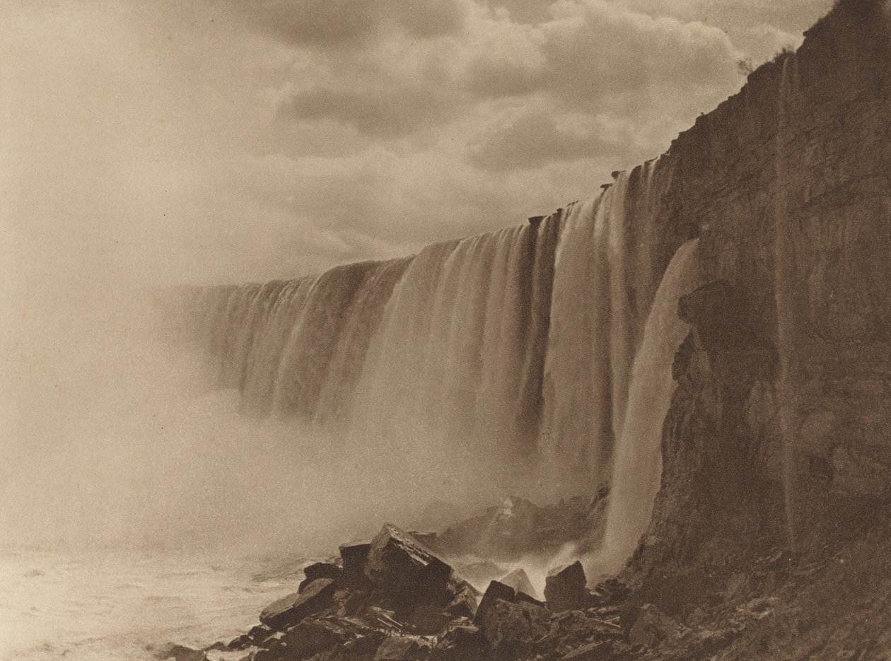 Cataratas del Niágara, 1899 (foto) de William D. Murphy