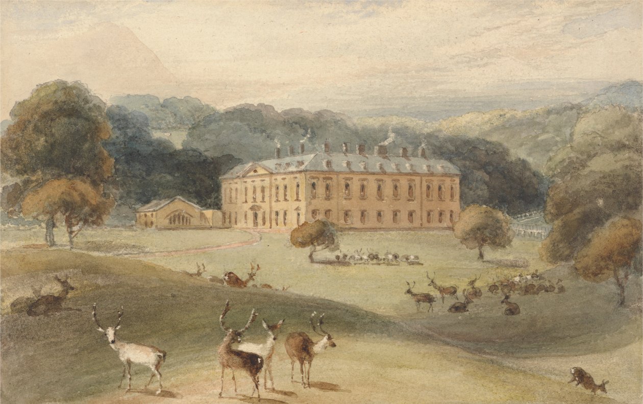 Casa Althorp, Northamptonshire de William Daniell