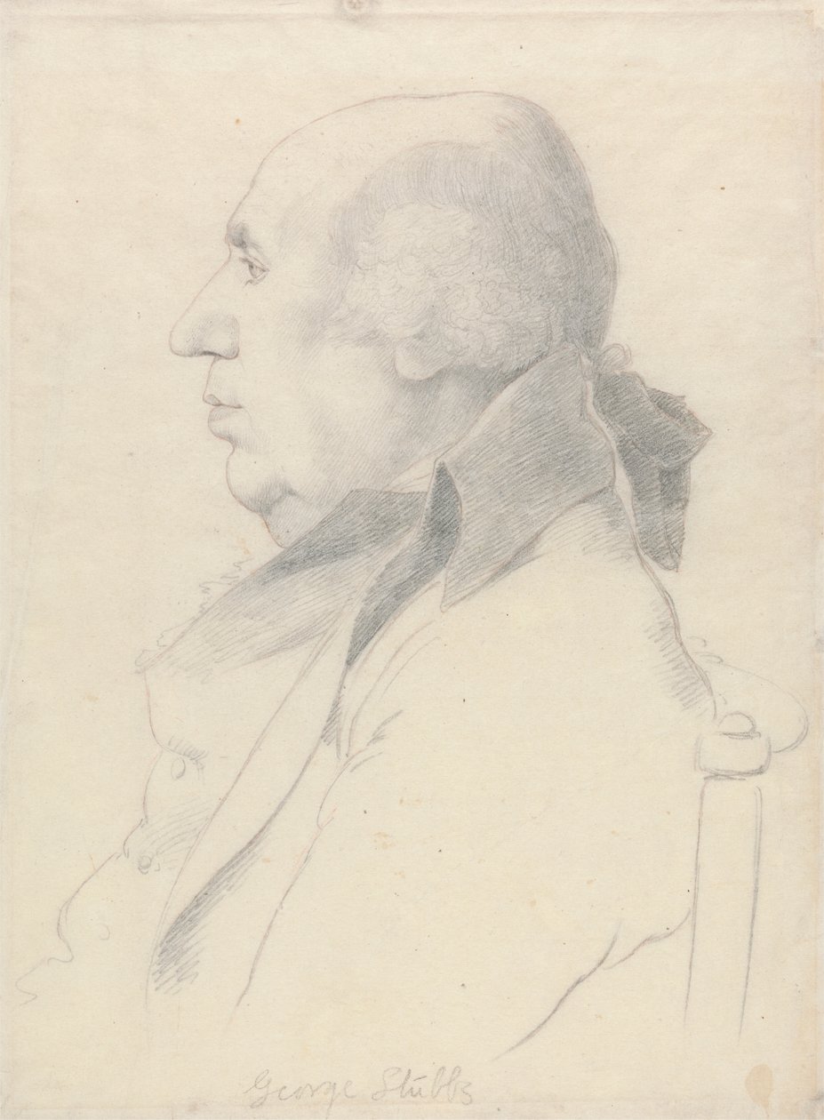 Retrato de George Stubbs de William Daniell