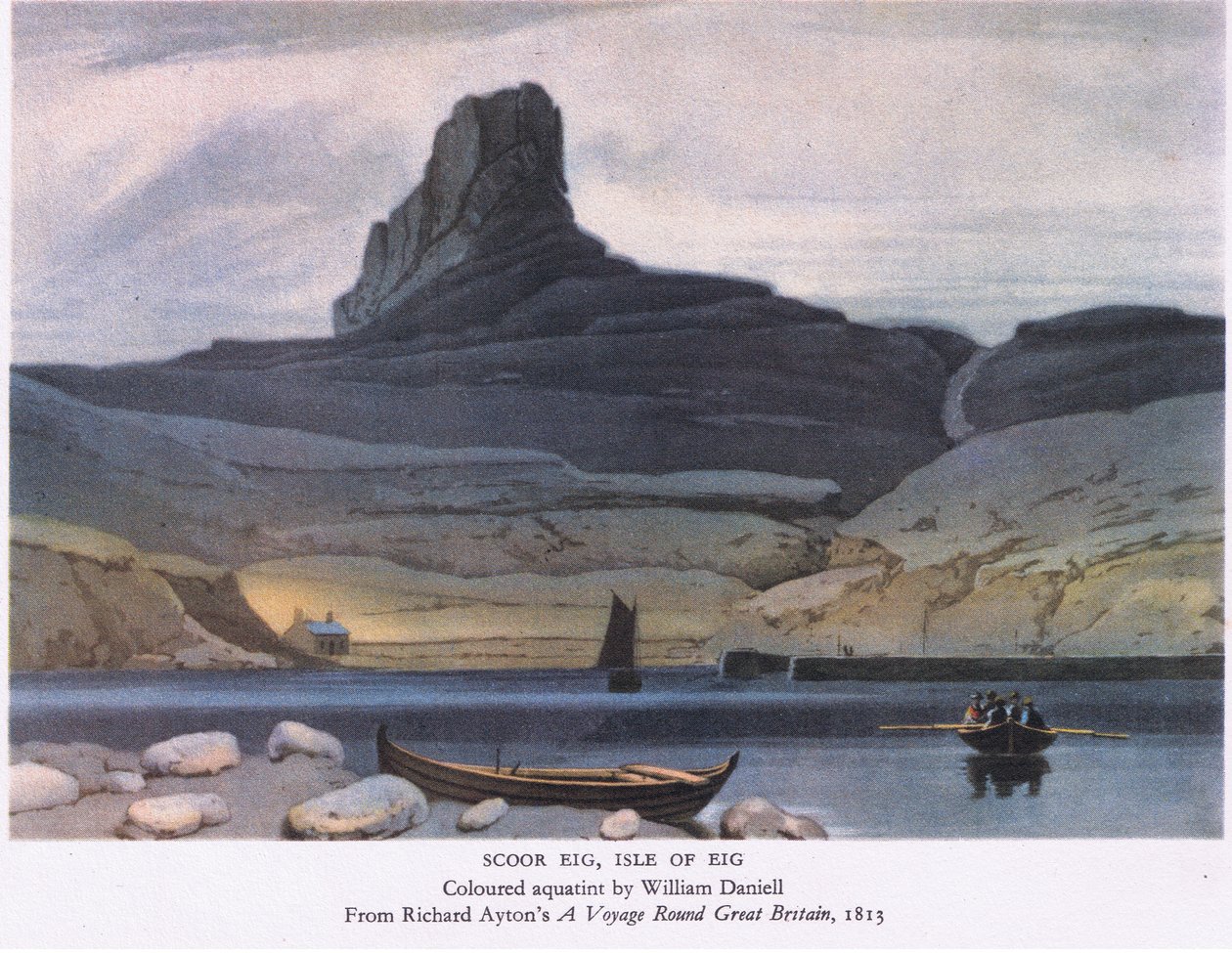 Scar Eig, Isla de Eig de William Daniell