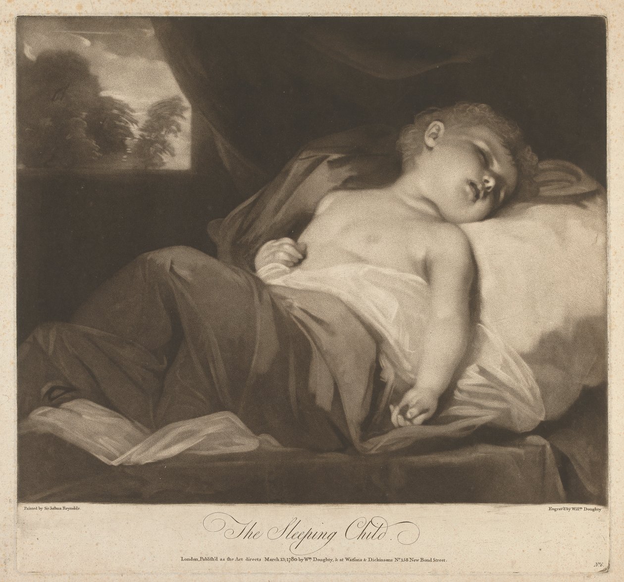 El niño dormido de William Doughty