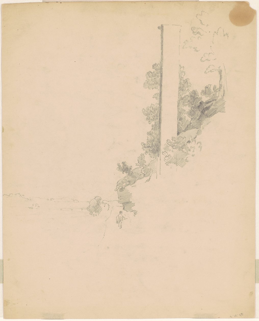 Paisaje (verso) de William E. Winner