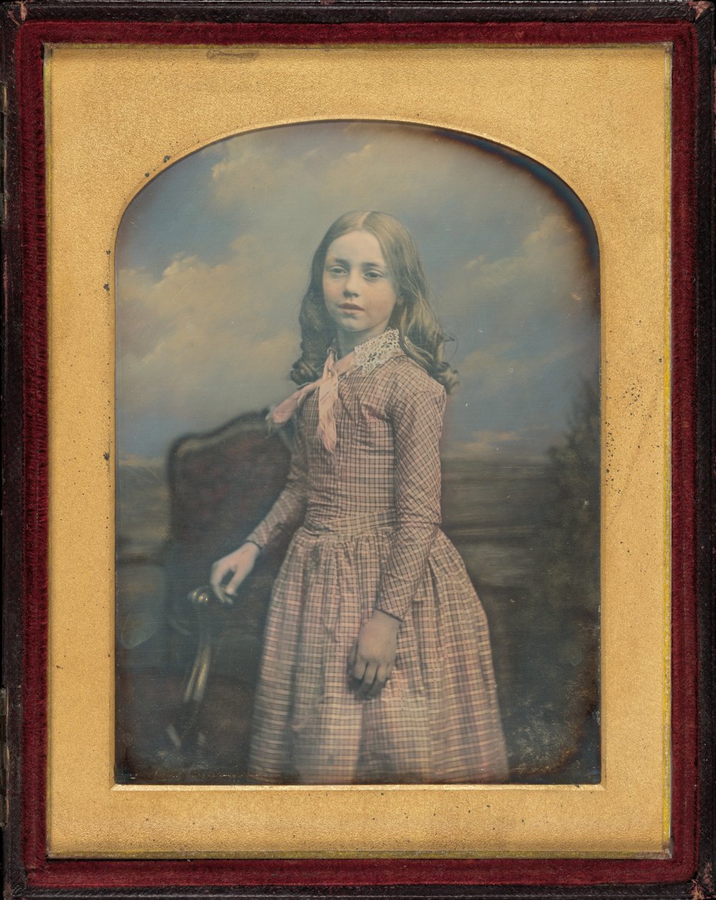 Retrato de una niña de William Edward Kilburn