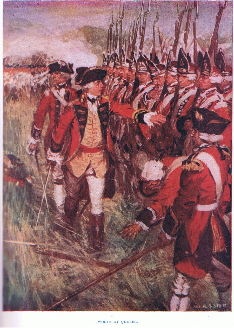 Wolfe en Quebec 1759 de William Edward Stott