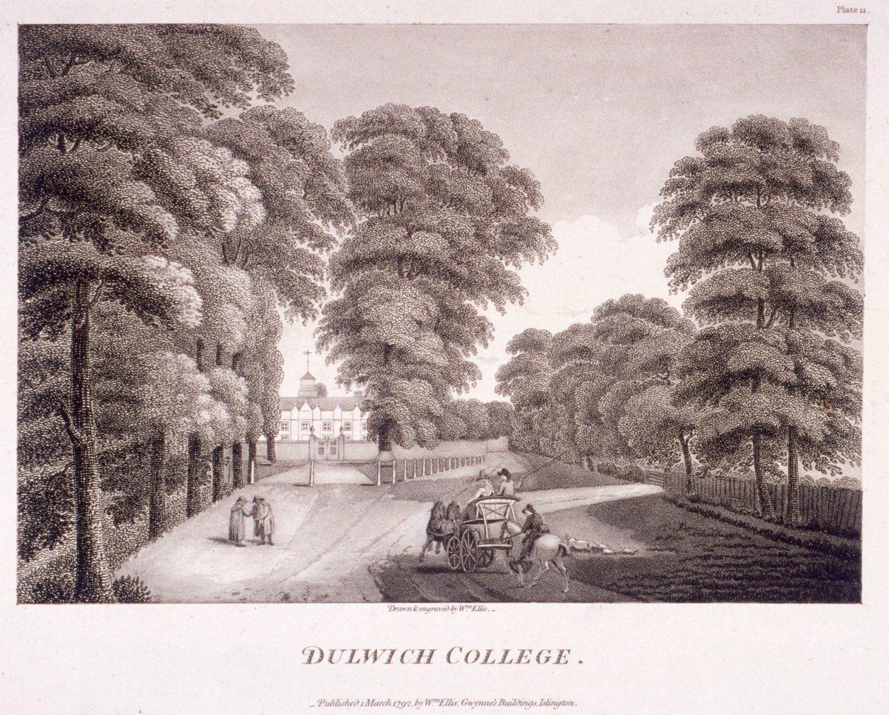 Dulwich College, Camberwell, Londres de William Ellis