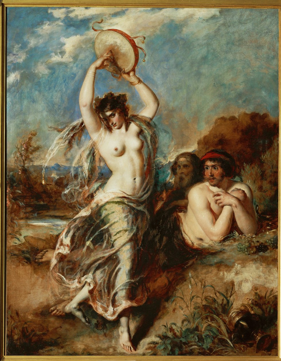 Bacante con pandereta ... de William Etty