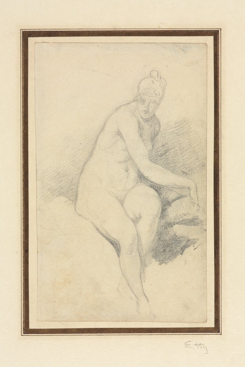 Seated Nude de William Etty