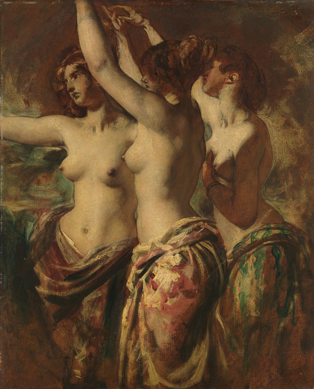 Las Tres Gracias de William Etty