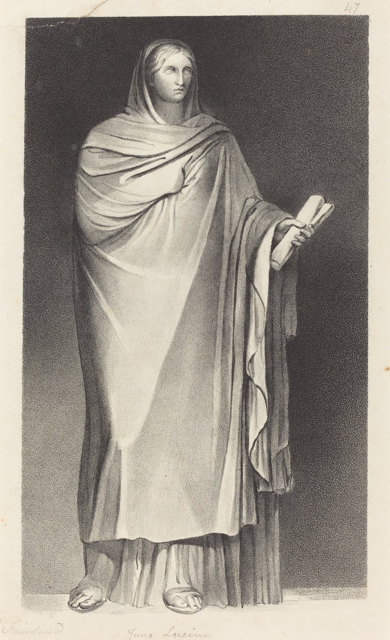 Juno Lucina de William Fairland after John Flaxman