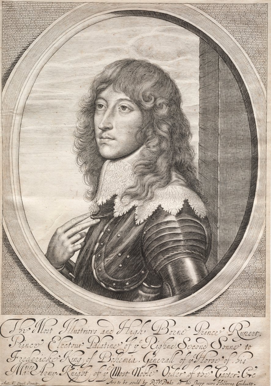 Príncipe Rupert de William Faithorne