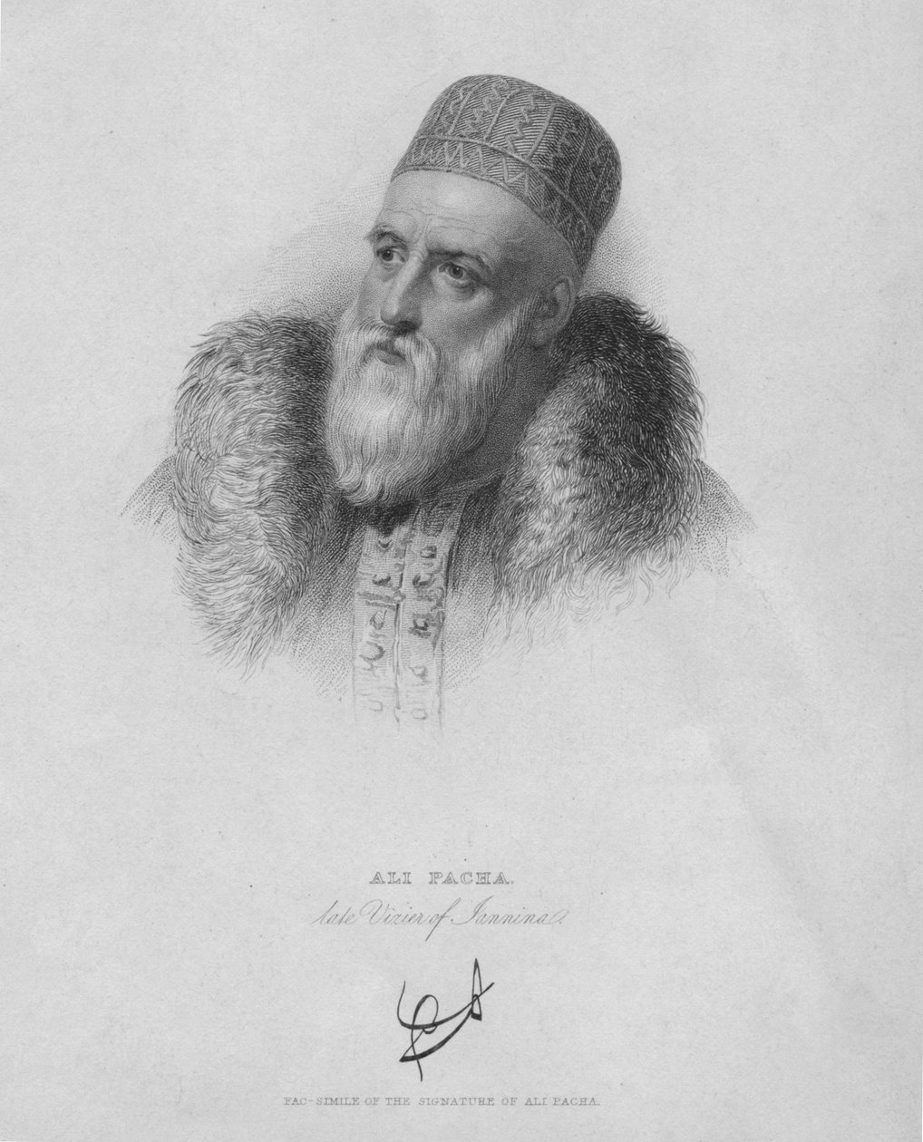 Ali Pacha, 1832 de William Finden