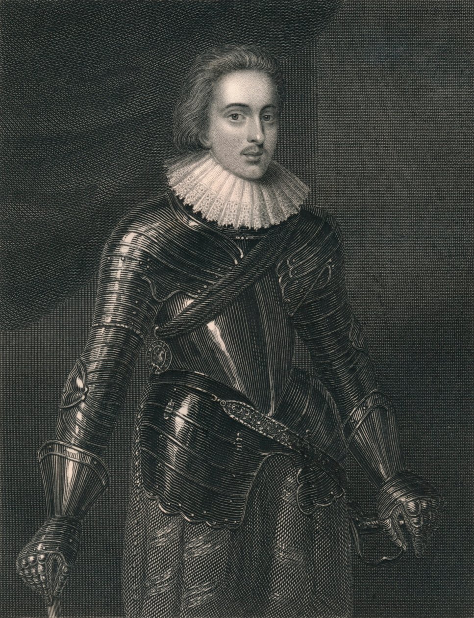 Enrique, Príncipe de Gales, c. 1830 de William Finden