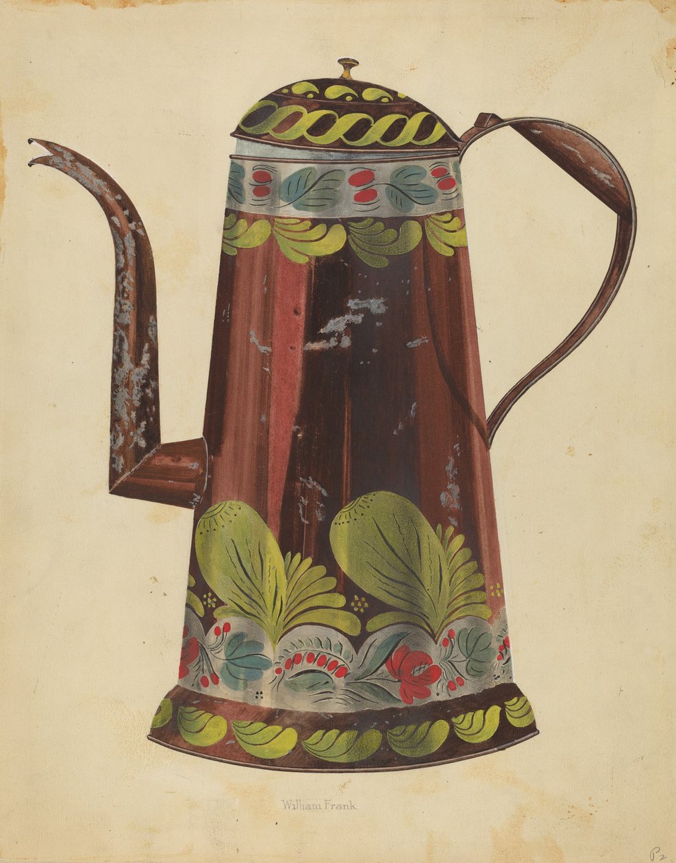 Cafetera de Hojalata de William Frank
